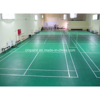 Excellend Anti-Crakle Waterborne Epoxy Flooring Paint for Indoor Tennis Court