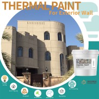 Zanshare Nano Thermal Insulation Exterior Wall Spray Paint Water Based Exterior Wall Painting Marble Stone Effect Building Acrylic Emulsion Paint