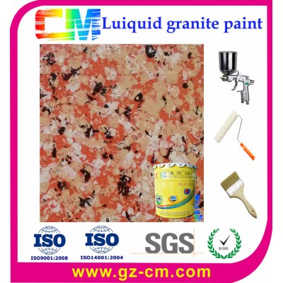 Water-Based Interior Liquid Granite Paint