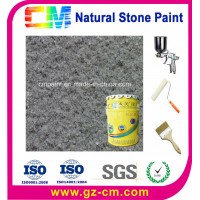 Single Color Acrylic Resin Exterior Natural Stone Coating