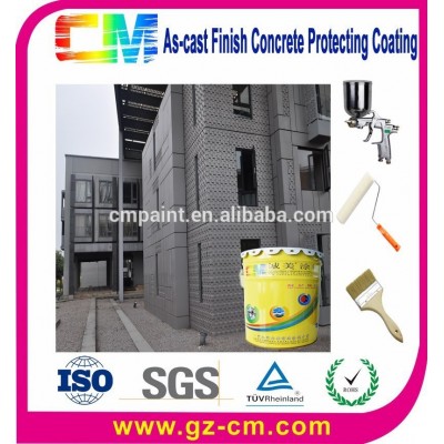 Exterior & Interior as-Cast Concrete Finish Wall Paint