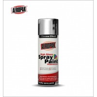 Aeropak Silver Color Aerosol Can Chrome Spray Paint for Car