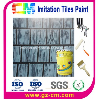 Washable Imitation Ceramic Exterior Texture Paint